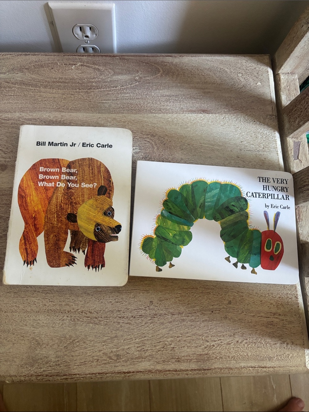 Brown Bear & The Very Hungry Caterpillar Board Books - Eric Carle Set